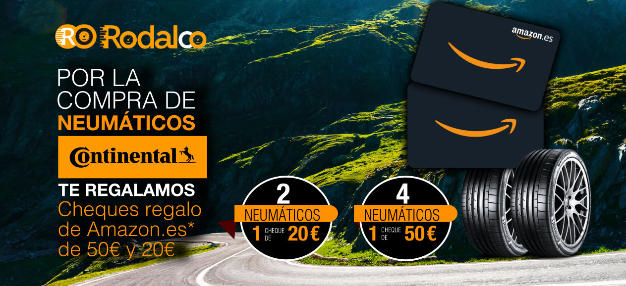 Cheches Regalo de amazon.es por comprar neumáticos continental