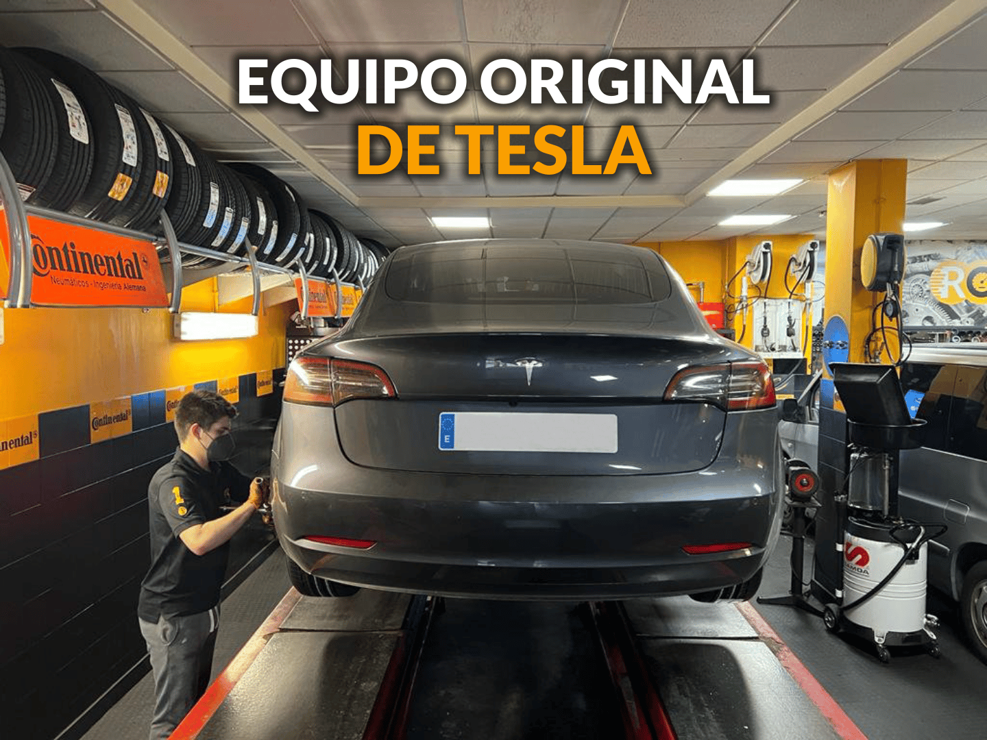 Conseguir Equipo original de Tesla en Vigo, Rodalco