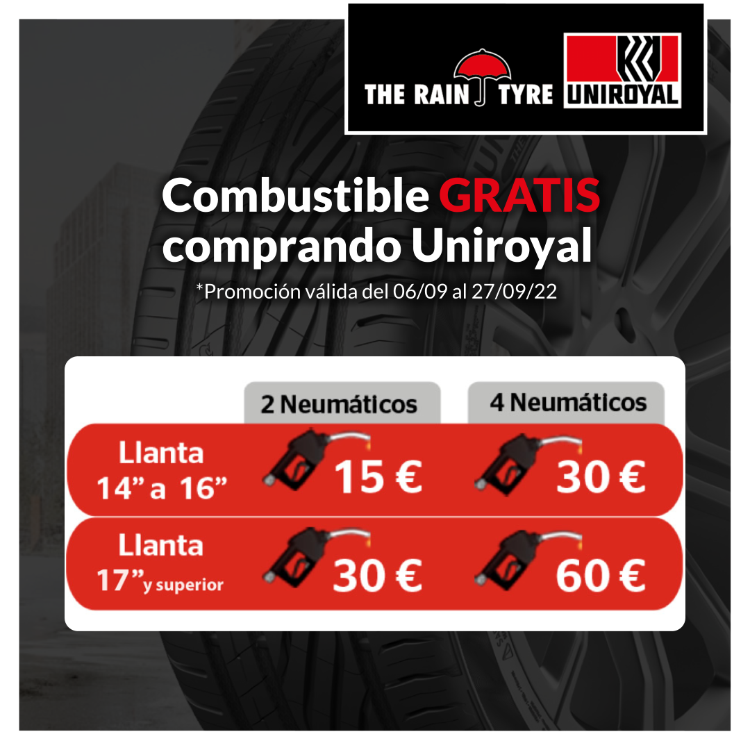 Promoción Neumáticos Uniroyal