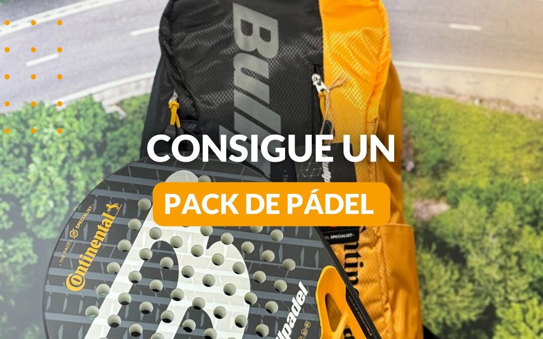 Consigue un pack de pádel con tus neumáticos Continental